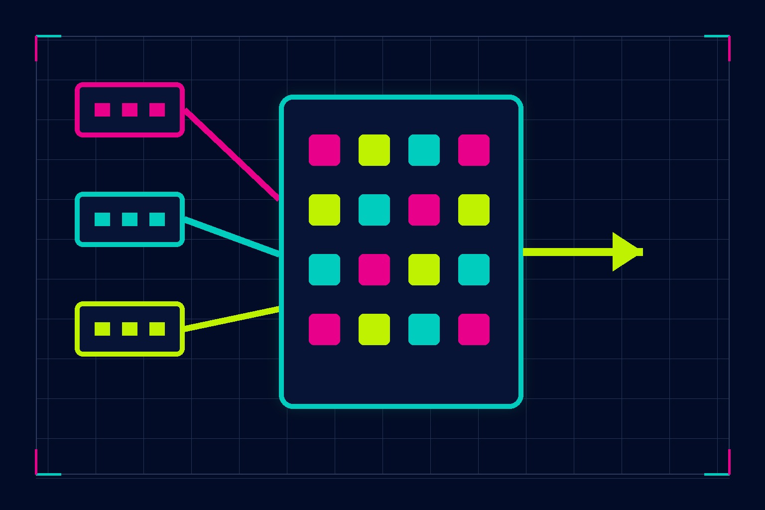 Plexo illustration for Marketing teams: get a working marketing data warehouse in 2–4 weeks